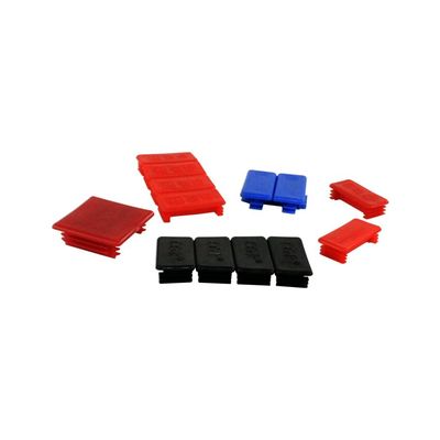 kopen Witte rechthoekige plastic eindkappen voor 1 inch vierkant buizen online manufacture