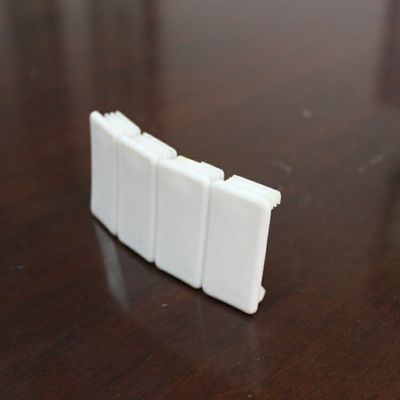 kopen 1 1 2 inch vierkant plastic eindkappen voor het extruderen van aluminiumbuizen online manufacture