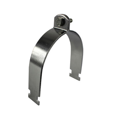 kopen Vinnige verzending gegalvaniseerd koolstofstaal Q235 gekussineerde steun 3 inch buis zware staal zadel klem online manufacture