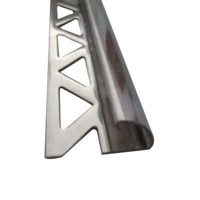 kopen 20 mm 12 mm Keramische 304 roestvrij staal tegel trim Afgeronde decoratieve muurhoek online manufacture